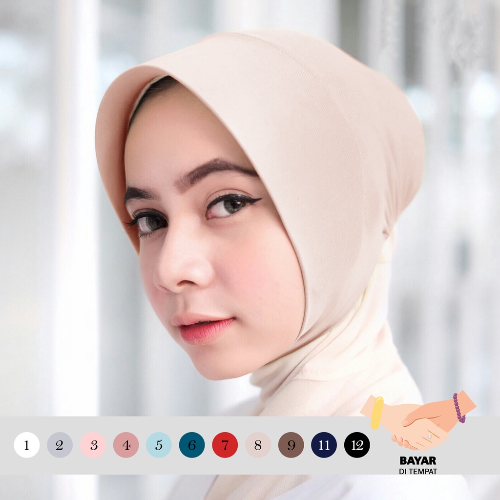 CIPUT TOPI MARSHA NON CEPOL TEGAK GROSIR PAD ANTEM INNER HIJAB JILBAB DAN KERUDUNG