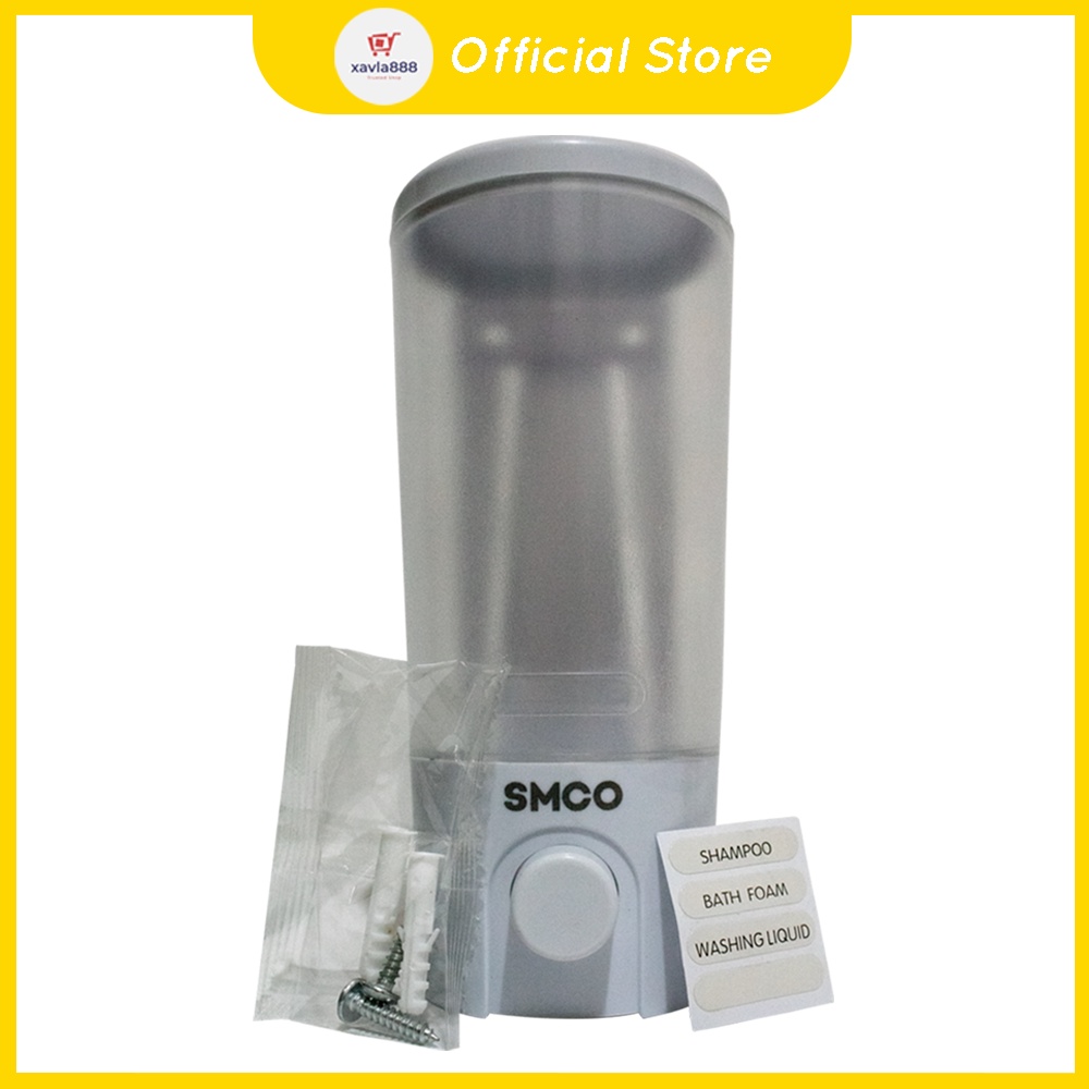 SMCO - Dispenser Sabun / Tempat Sabun Cair / Shampoo - Putih