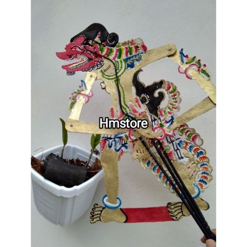 Wayang Kulit Buto Cakil Standar Dalang