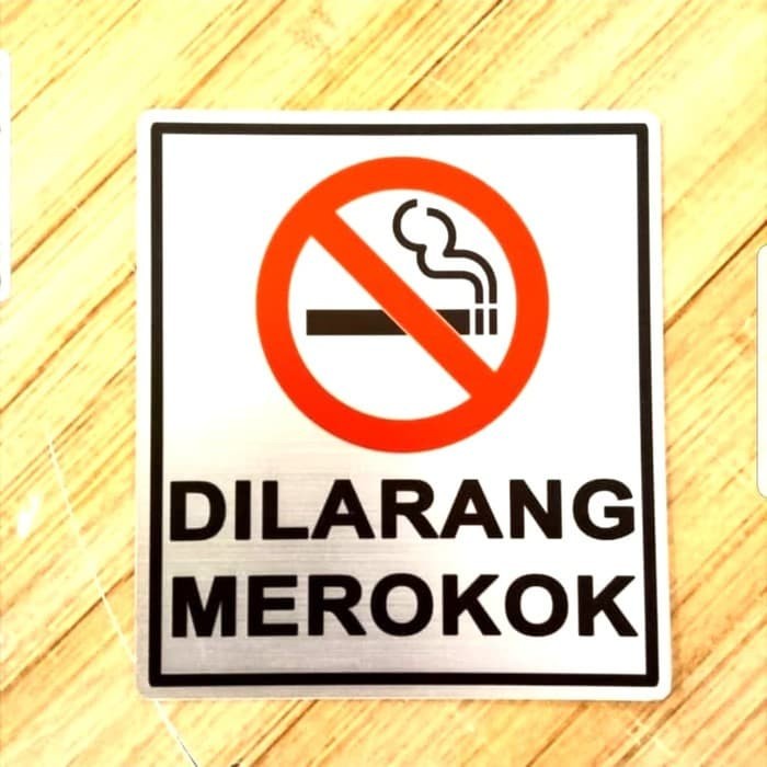 

SIGN AKRILIK NO SMOKING UKURAN 10X10CM K3 RAMBU SAFETY