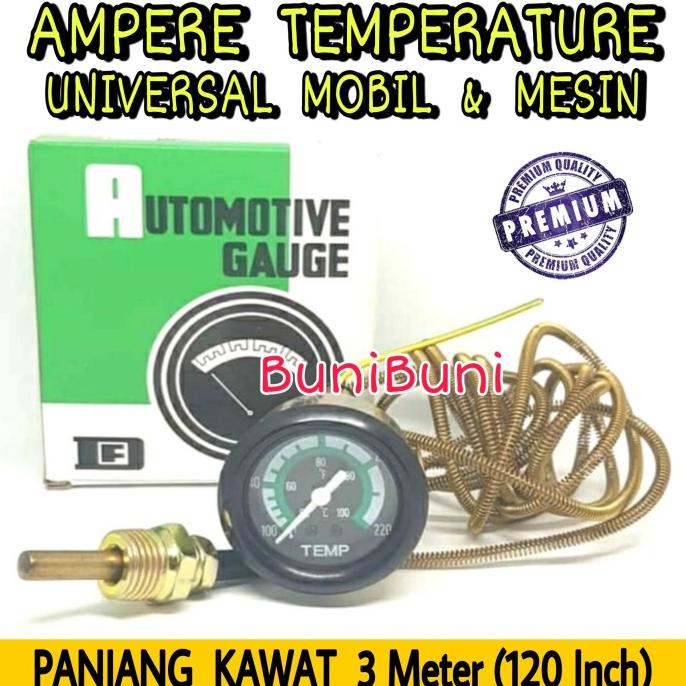 Ampere Panas - Meter Temperature / Suhu Air Untuk Mobil & Mesin