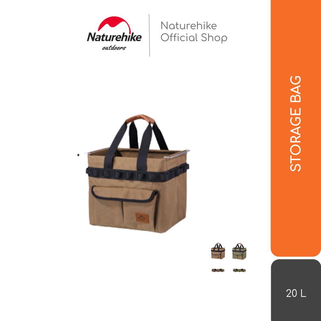 STORAGE BAG / TAS LIPAT MULTIFUNGSI CAMPING 20L NATUREHIKE NH22SNX02