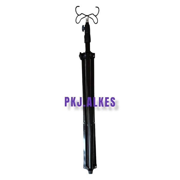 TIANG INFUS PORTABLE 4 PENGAIT + TAS