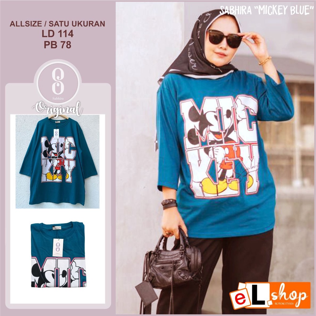 KAOS SABHIRA ORI TERBARU 2022 ATASAN SEMI TUNIK ORIGINAL 100% PAKAIAN WANITA OUTFIT CLOTHING BAJU BL