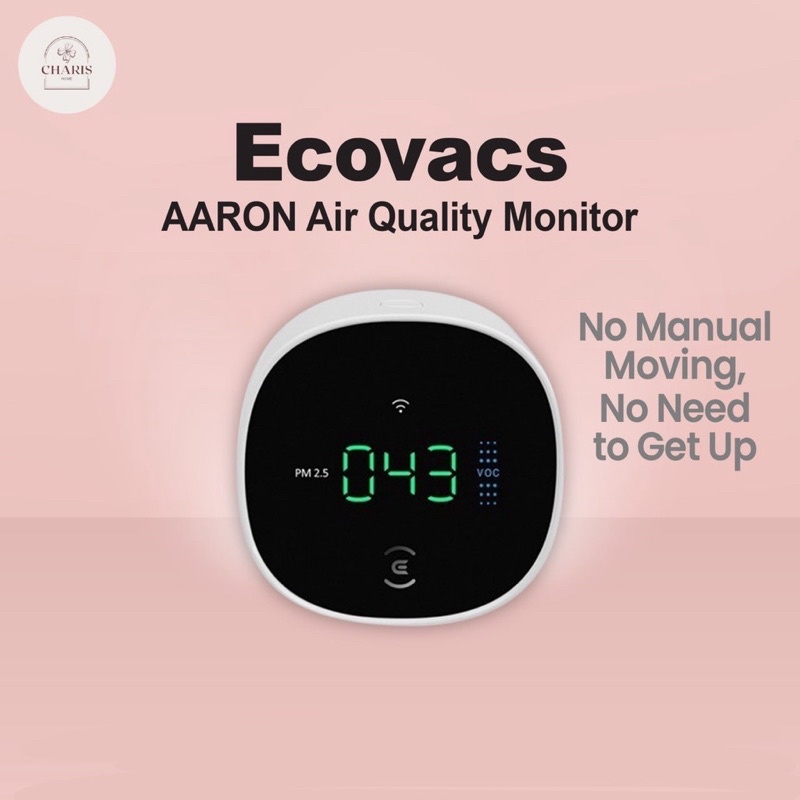 Jual Ecovacs AARON Air Quality Monitor | Shopee Indonesia