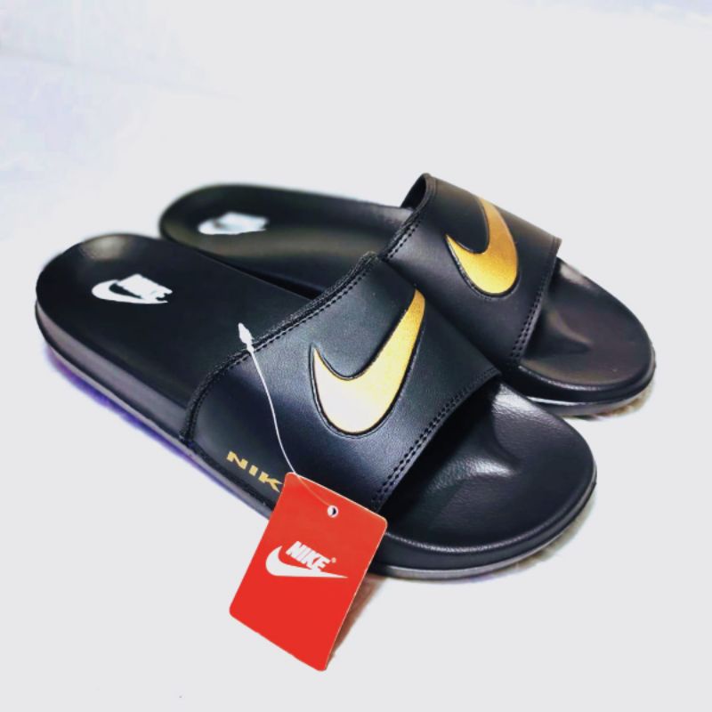 SENDAL SLOP SLIP ON SLIDE SANDAL PRIA WANITA PYLON HIGH QUALITY.