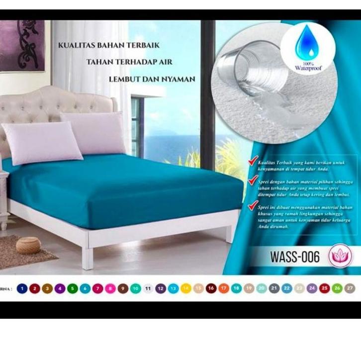 Diskon sprei waterproof polos  sprei sprei waterproof grosir sprei homemade 63 ↓