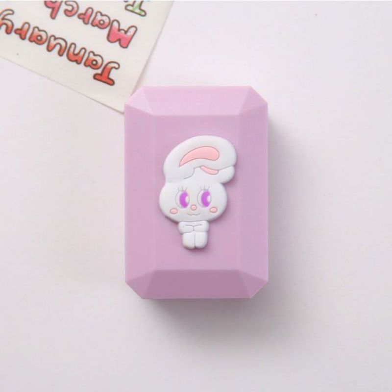 tempat softlens cermin/casing softlens/casing lensa/case softlens