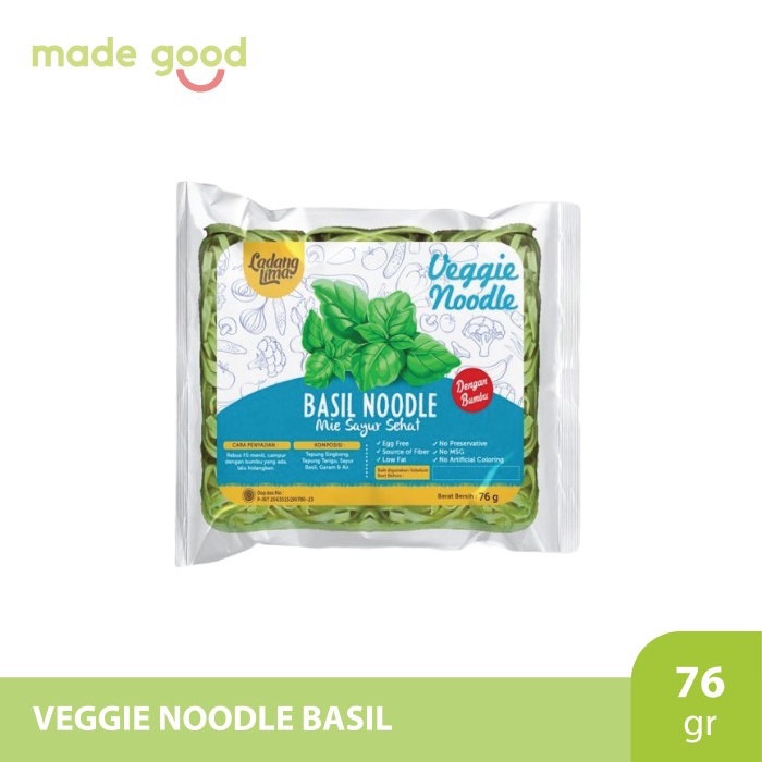 

Mie Kecil Sayur Sehat Veggie Noddle 76 gram - Ladang Lima