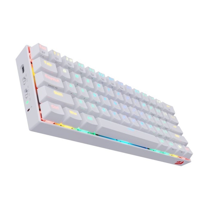 Keyboard Redragon Dual Mode Mechanical Gaming DRACONIC WHITE- K530WRGB