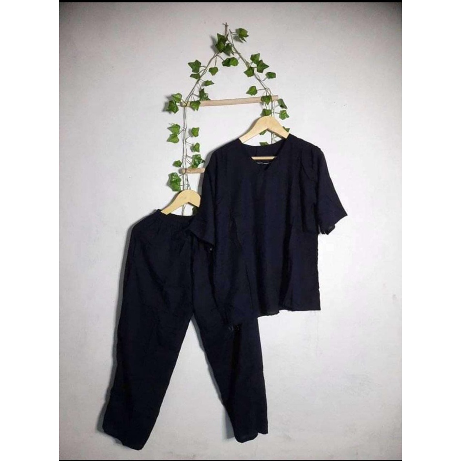 PAKET 4 PCS 100 RB SETELAN ANDIN / SECEL PAJAMAS/BAJU TIDUR SANTAI-4
