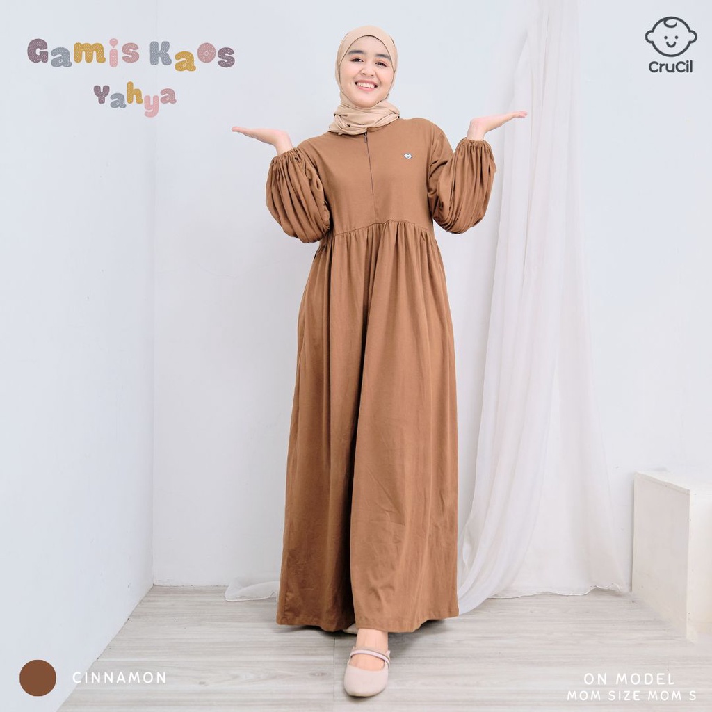 Gamis Kaos All Size - CruCil Indonesia