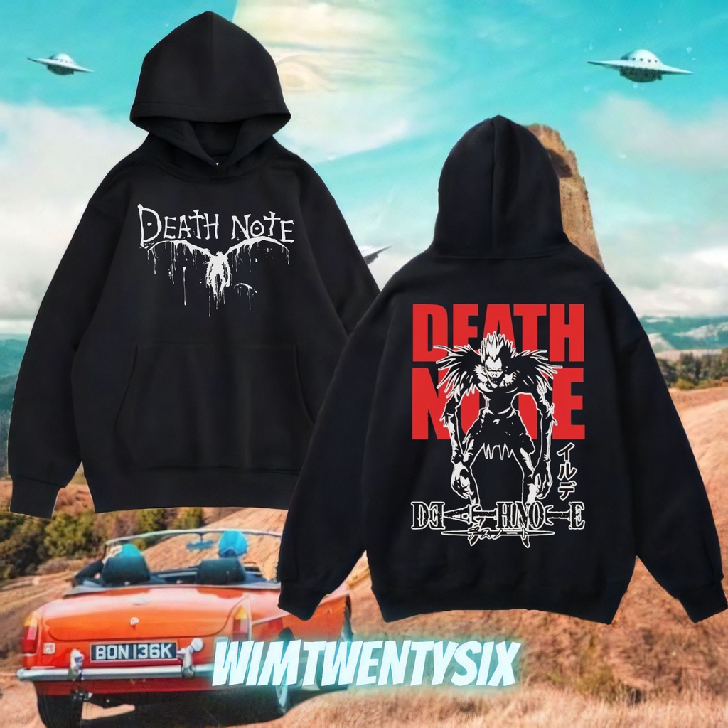 Wimtwentysix | Hoodie | Hoodie unisex | jacket | jacket vintage | Hoodie anime death note