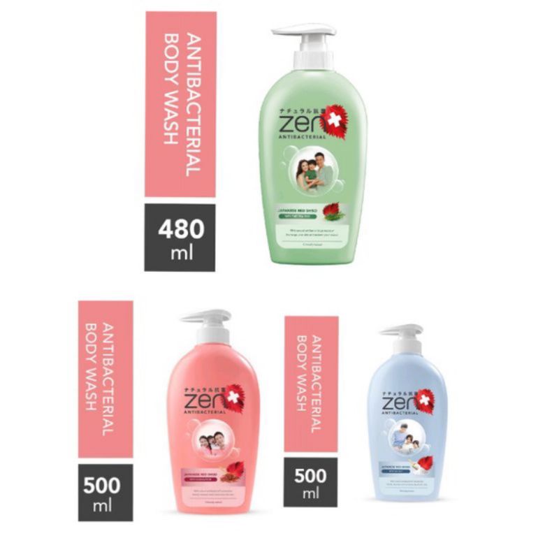 SALE  ZEN SABUN CAIR BOTOL 500ML