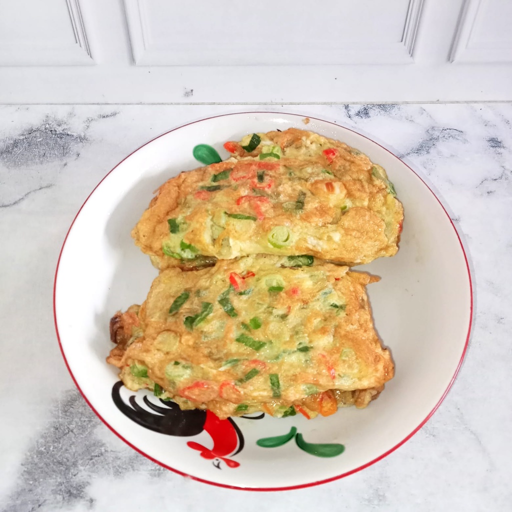 

Telur Bebek Dadar Isi 4 Pcs