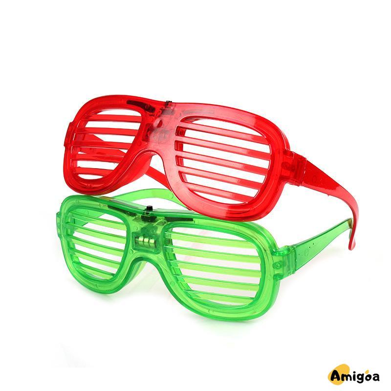 LED Kacamata Nyala Malam Colorful Eyeglass Aksesoris Fashion - AG2