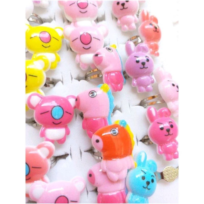 CLC03 Cincin Logam/besi Anak Bt21 1pc