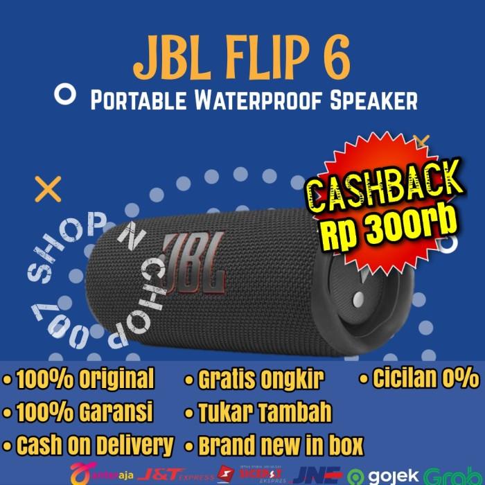 JBL Flip 6 Portable Waterproof Speaker Original BNIB