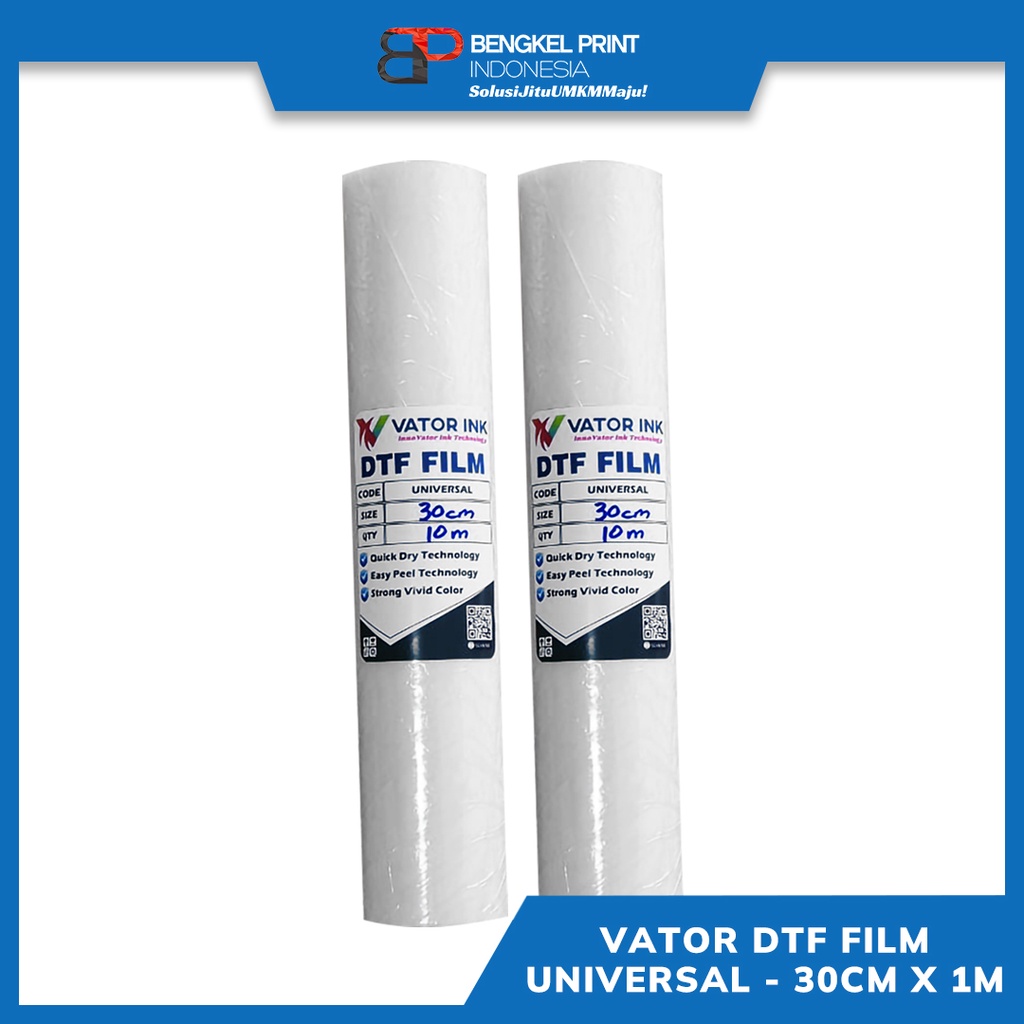 PET FILM DTF VATOR UNIVERSAL 30CM x 1M | METERAN