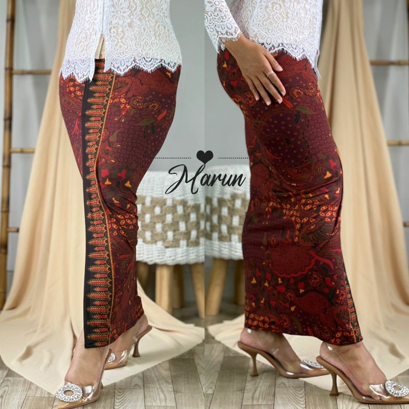 kamen batik bahan moscrepe/kamen bali/bawahan kebaya