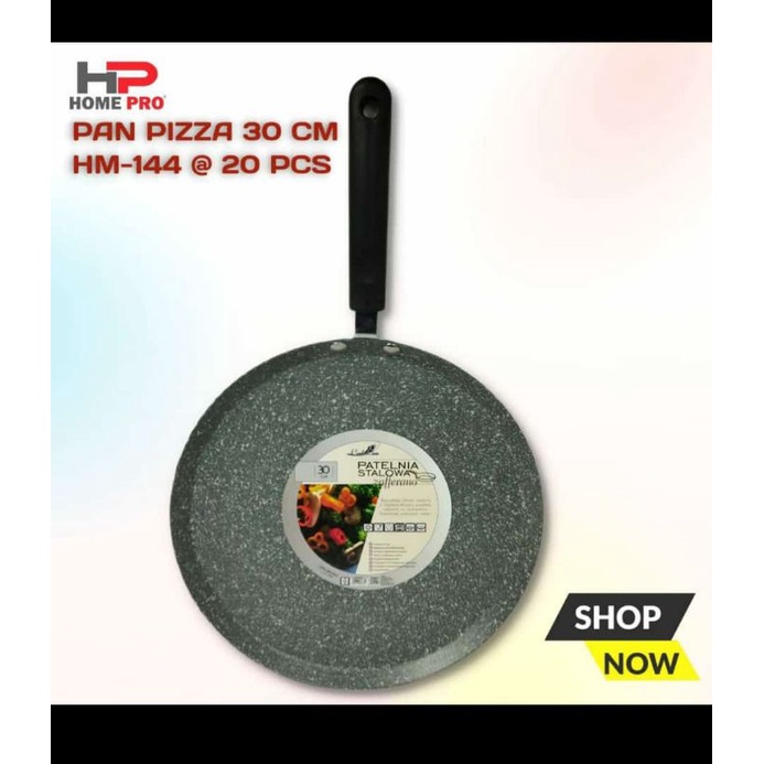 Wajan Ceper pizza pan • Round Grill Ceramic 30cm / wajan datar teflon anti lengket