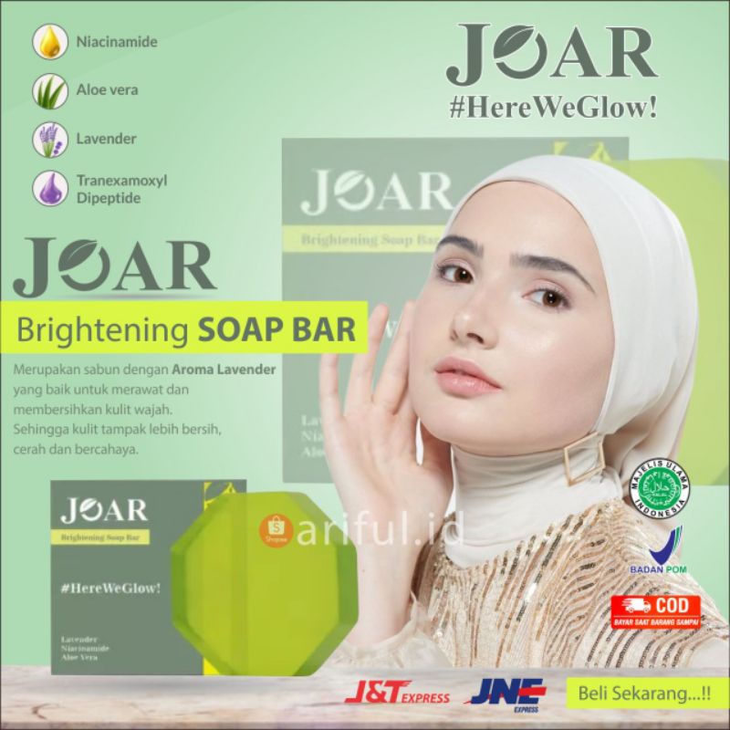 ( BISA COD ) JOAR SKINCARE FACIAL WASH SERUM | SABUN BRIGHTENING JOAR | SABUN JOAR | JOAR SKINCARE |