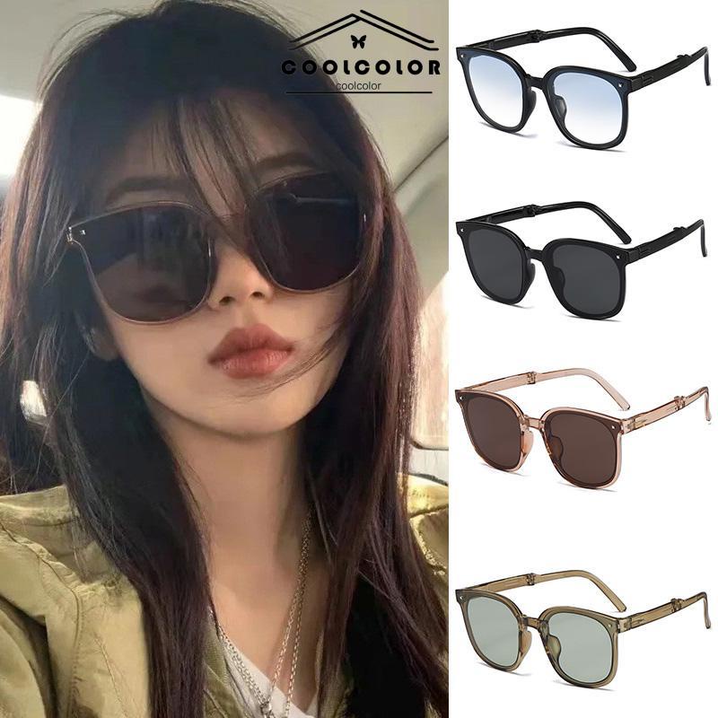 COD❤️Kacamata Hitam Korea Pelindung UV400 Kaca mata 2022 INS Murah Fashion Sunglasses Retro Eyeglasses Pria Wanita Import Ready Stock