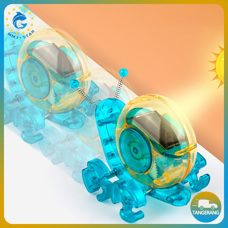 Robot Solar Siput Kit/Mainan Edukasi Merakit Robot Solar Siput/Solar Energy Siput/Solar Snails Robot