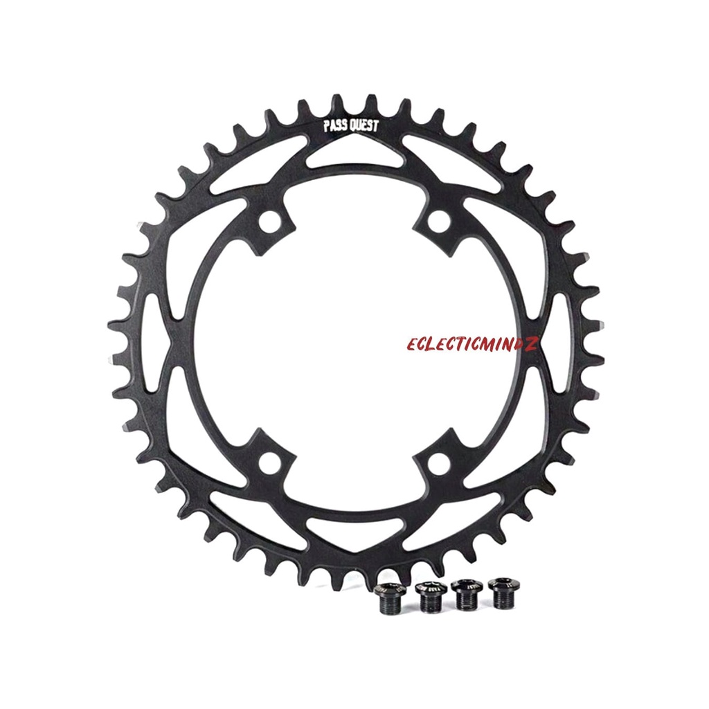 pass quest chainring GRX 44T BCD 110 shimano GRX crank arm CNC AL