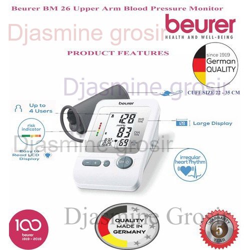 Beurer BM26 Tensimeter Digital/ Alat Ukur Tensi Tekanan Darah BM 26 Digital