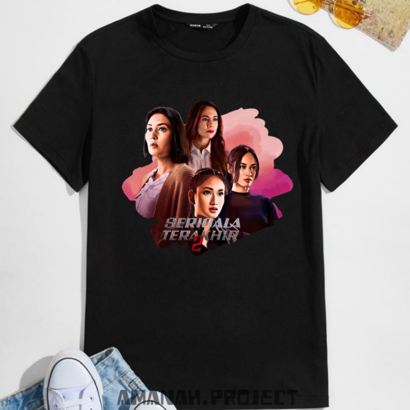 T-SHIRT DISTRO PRIA/WANITA SERIGALA TERAKHIR