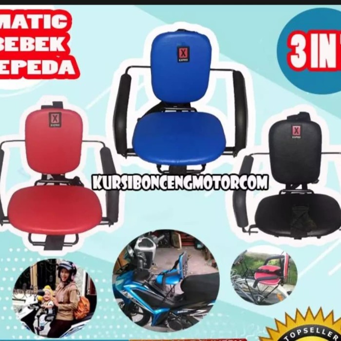 Kursi Bonceng Boncengan Anak Motor Bebek Atau Matic