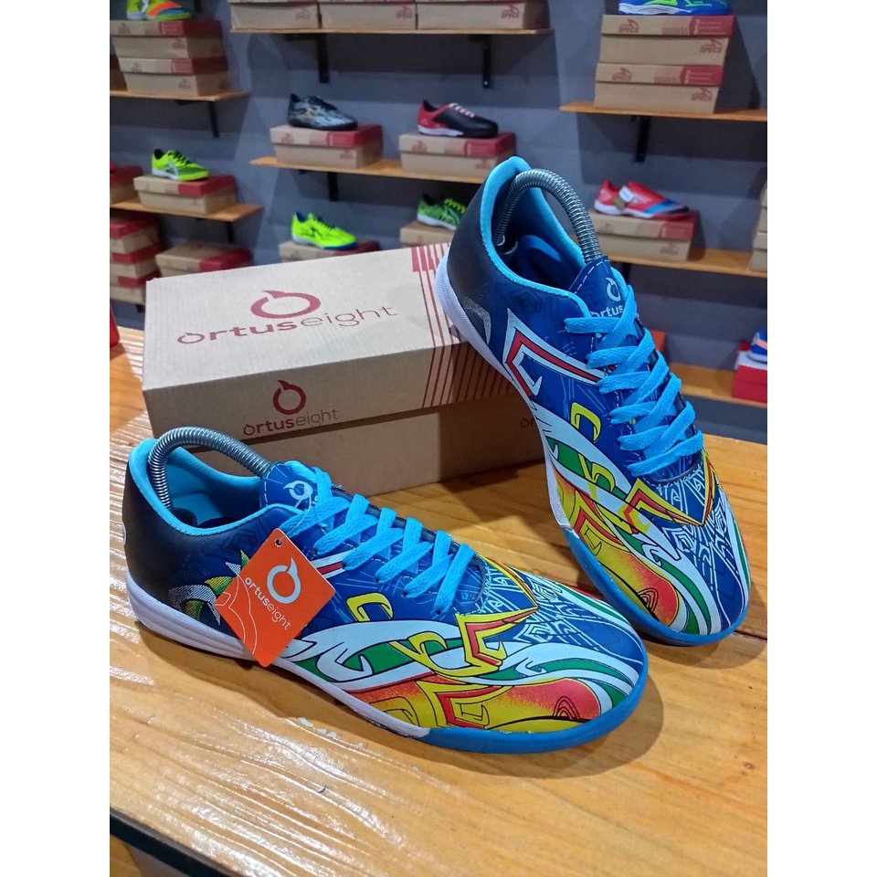 SEPATU FUTSAL ORTUSEIGHT YUDISTIRA BIRU