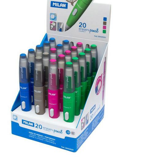 

Pensil mekanik+penghapus 0.7 mm Compact MILAN original