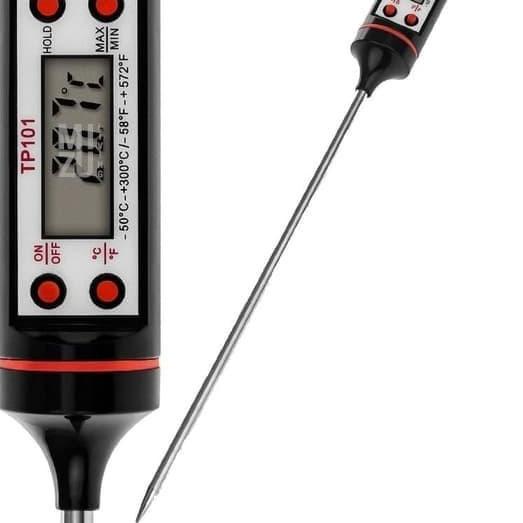 

DIGITAL Thermometer Coffee & BBQ Termometer Kopi Alat Pengukur Suhu - Hitam