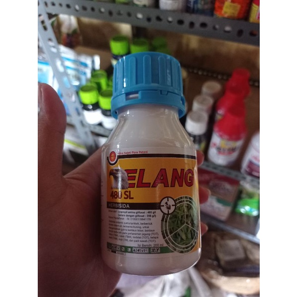 Pembasmi Rumput  Liar ELANG Herbisida 480 SL 200 ML