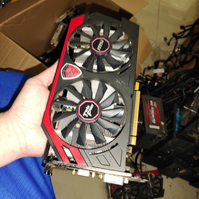 vga MSI gtx750 ti rusak