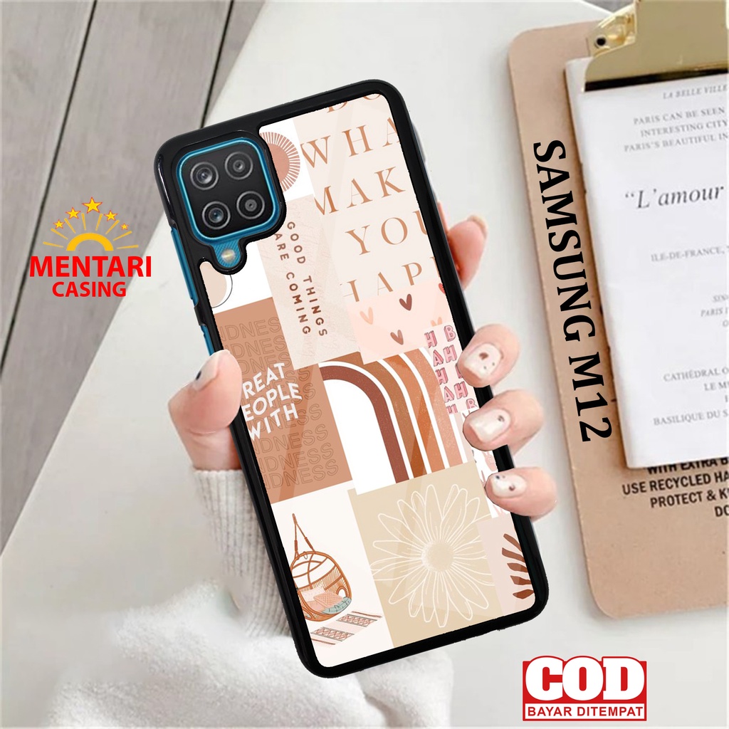 Case SAMSUNG M12 CASING SAMSUNG M12 [ CUTE ] Mentari casing case hp kondom hp case custom case casin