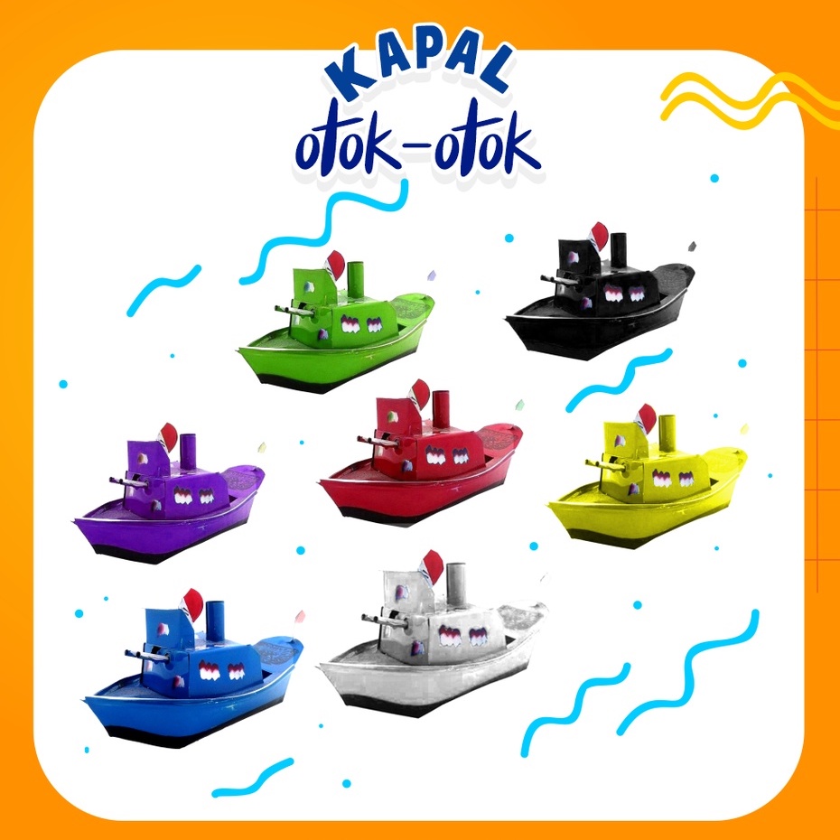 Perahu / Kapal Otok-otok Kecil