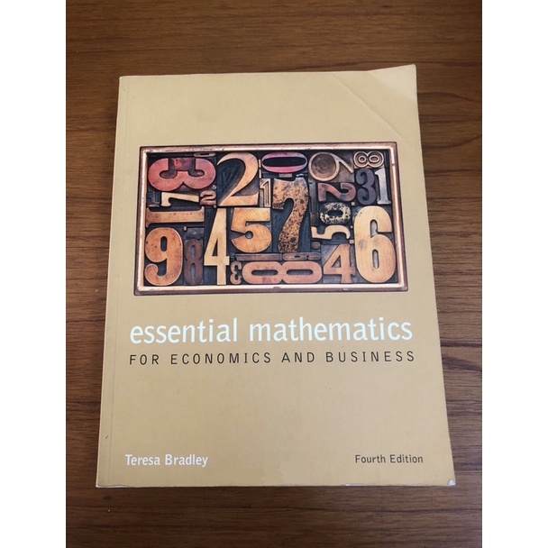 Essential Mathematics for Economics and Business | ORIGINAL