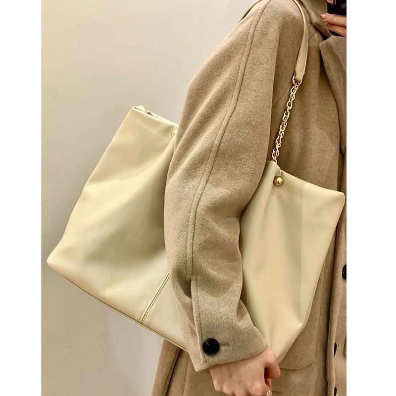 tas selempang Kulit wanita tas cewek besar Shoulder Bag tote bag