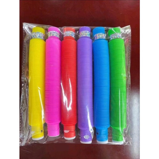 Mainan Pop Tube LED 1pak isi 6pc Obral Jual Putus