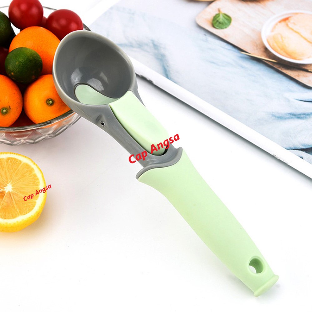 SENDOK ES KRIM ADONAN KUE BUAH CETAK BAKSO ICE CREAM SCOOP SEKOP FROZEN YOGURT SPOON DIAMETER 5cm