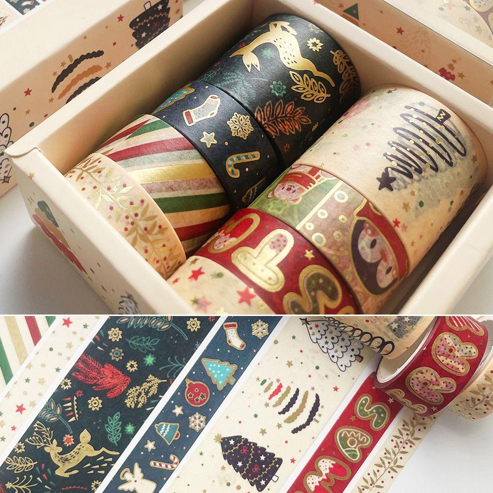 Preva 8pcs/set Washi Tape Baru Kualitas Tinggi Scrapbooking Gadis Hati Little Fresh INS DIY Bahan