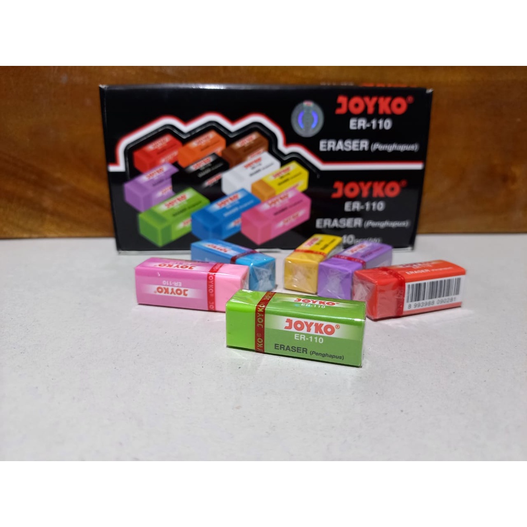 Joyko Penghapus Eraser ER-110 Full Colour Lucu Unik Murah