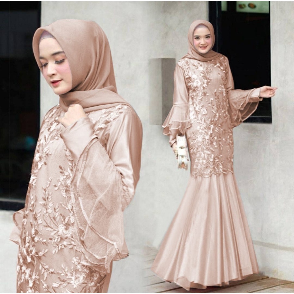 VS - MAXI DRESS ERVIRA / DRESS DUYUNG ERVIRA / DRESS BRIDESMAID TERBARU