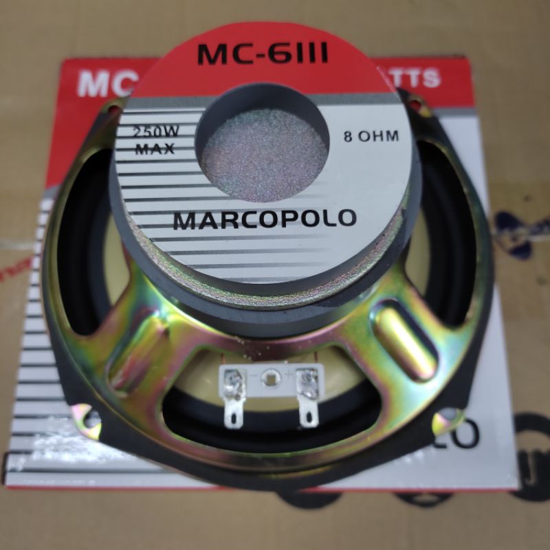 Speaker Subwoofer Marcopolo MC-6111 250watt 8ohm