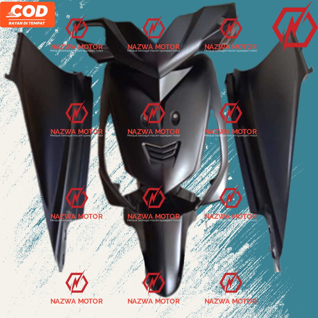 full body halus beat karbu hitam doff murah