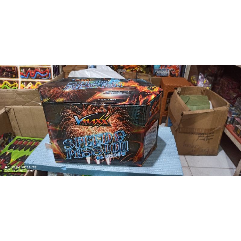PESTA KEMBANG API SPEED PASSION 66 shot 1,2&quot; inci