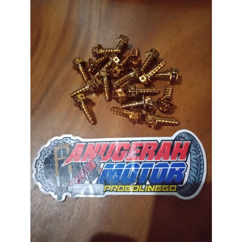 BAUT PROBOLT BODY HENG HARGA SATUAN(1BIJI)YAMAHA DRAT KASAR